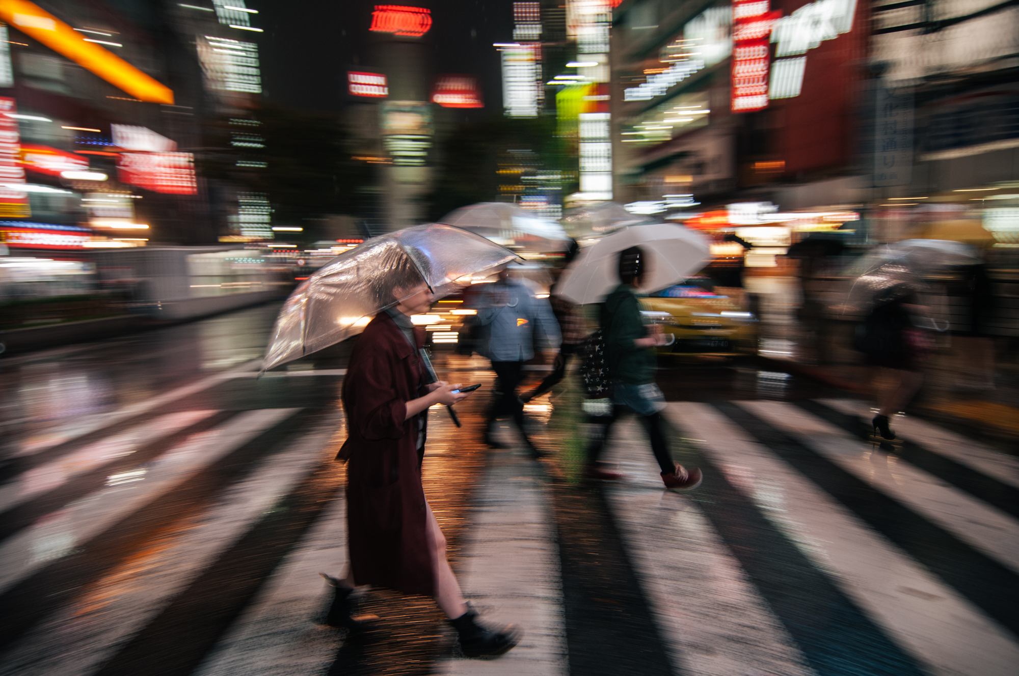 Tifón en Shibuya